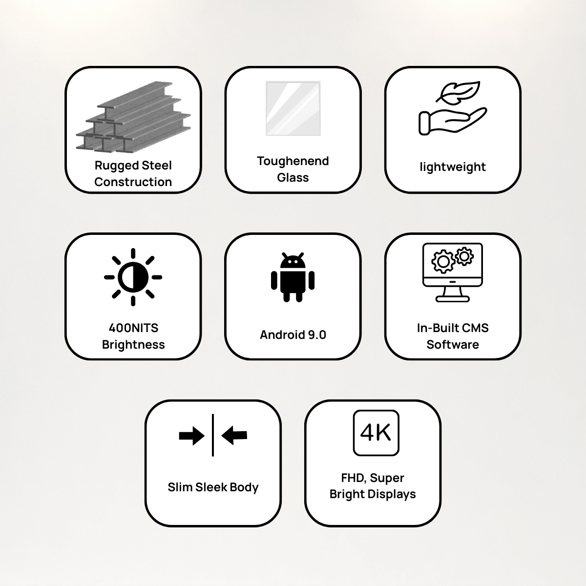 It’s built-in software that allows you to control, manage, and schedule content on your kiosk display — remotely and easily.